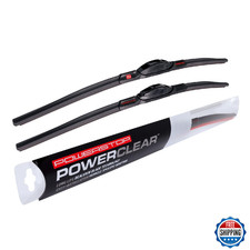 POWERSTOP PowerClear PCK-2424-1 Front 24"+24" Windshield Wiper Blade Set