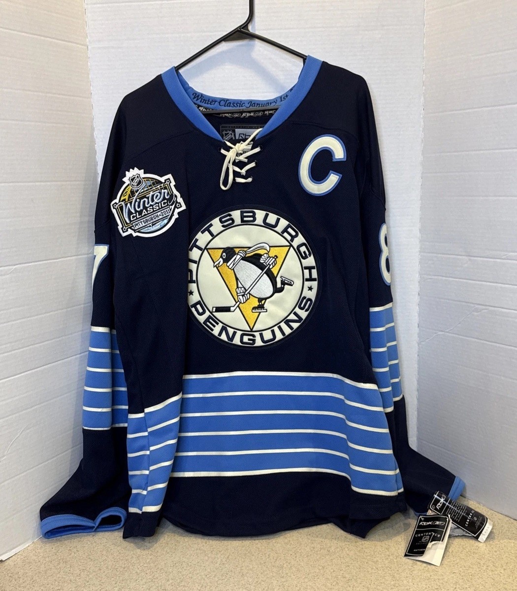 Pittsburgh Penguins Winter Classic 2011 Authentic NHL Sidney