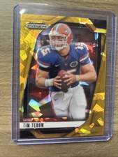 2025 Panini Prizm Draft Picks - Tim Tebow #174 Gold Ice Prizm