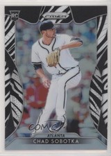2019 Panini Prizm Tier III Zebra Prizm 67/99 Chad Sobotka #283 0q3