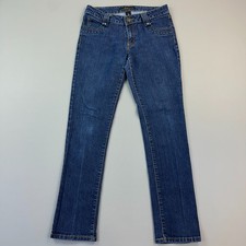 Southpole Jeans Women's 11 30x31 Dark Wash Mid Rise Stretch Studded Pocket Y2K