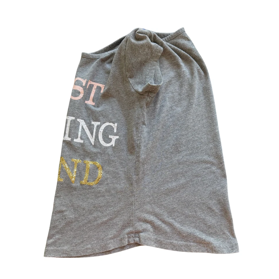 Girls Size 10/12 Graphic Tee Shirt Being Kind Glitter Casual Arizona Jean Co - Image 3 of 4