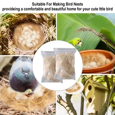 Convenient 2 Pack of Soft and Dust Nesting Material (64 characters)