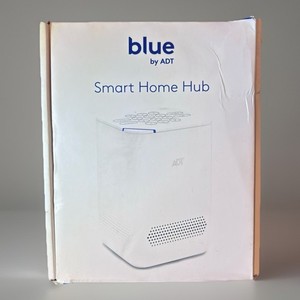 New In Box- Blue By ADT Self Setup Smart Home Hub White With Activation Code