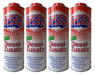 Liqui Moly 5160 Speed Diesel-Zusatz 4x1 Liter Additiv