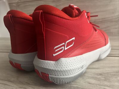 Under Armour Curry SC 3Zero IV 4 UA Men Size 11.5. Shoes Red  display picture 3