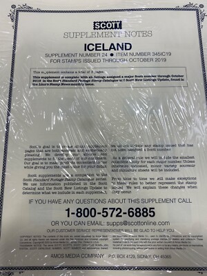 Scott Iceland Album Supplement, 2019 No. 24