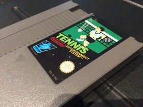 Tennis + instruction manual. nintendo NES