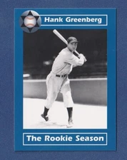 HANK GREENBERG 2008 Jewish Major Leaguers #23 Tigers '08 JML The Rookie Season^