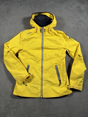 DECATHLON Jacket Mens XXS Tribord Sailing Yacht Club Raincoat Yellow