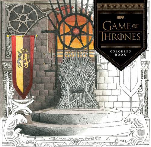 HBO's Game of Thrones Colouring Book, Hbo, New