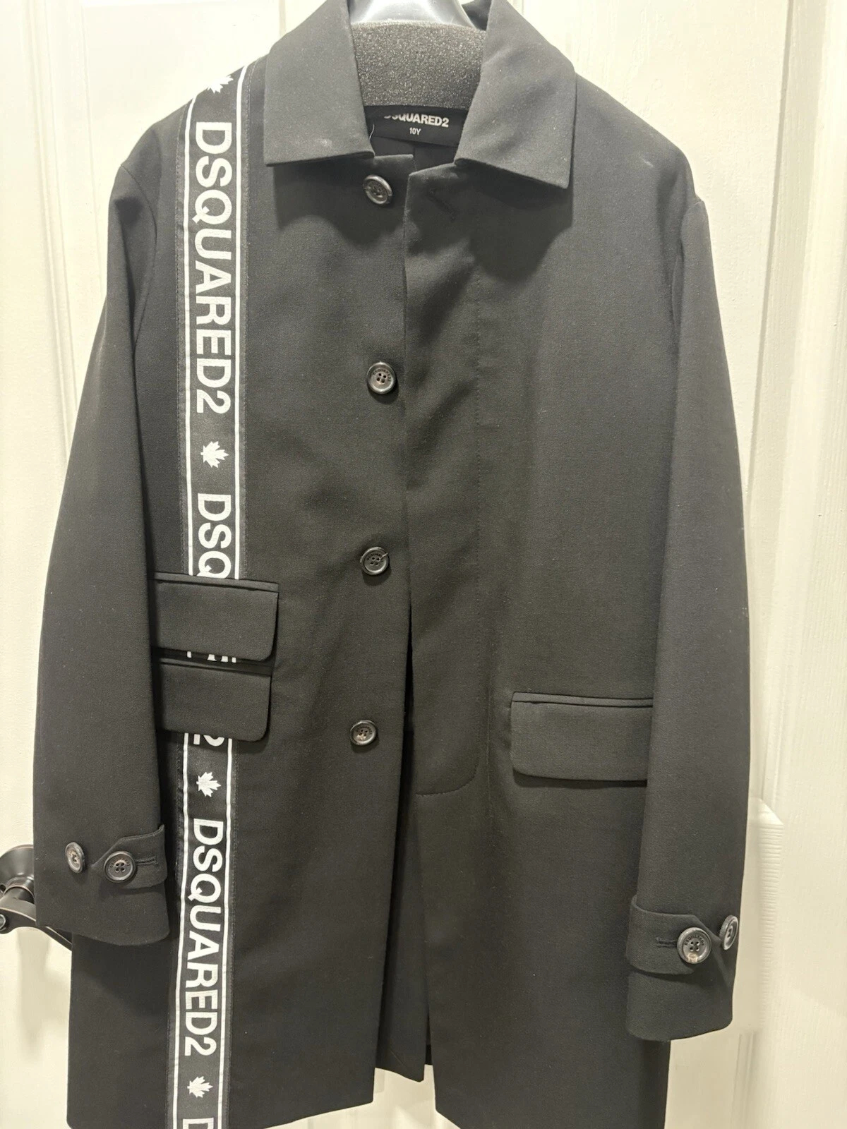 Giacca lunga ragazzo Dsquared2 età 8 10 spedizione gratuita