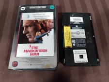 The Mackintosh Man (VHS 1973) Warner Home Video Clamshell Paul Newman