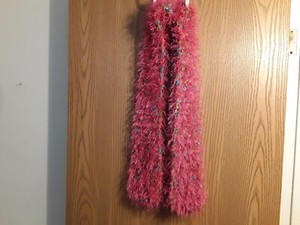 Download DIY Scarf Fun Fancy Fur Eyelash Yarn Shiny Pink 54" x 5" It's that time of year! | eBay