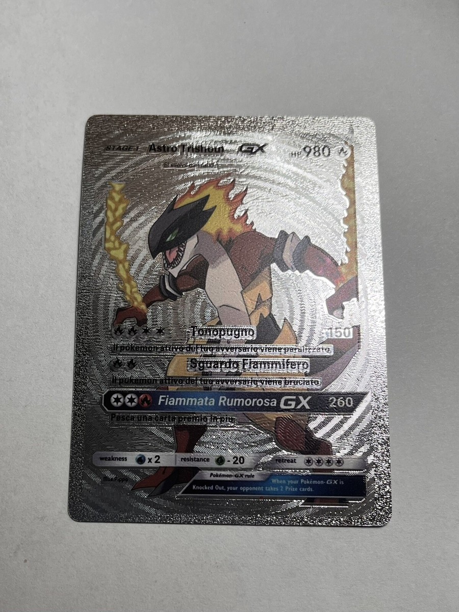 ASTRO TRISHOUT GX Silver Foil Fan Art Display Card - Mint/NM | eBay