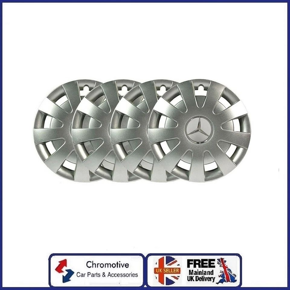 4 X 16'' Inches Wheel Trim Hub Caps FOR MERCEDES SPRINTER - Image 2 of 3