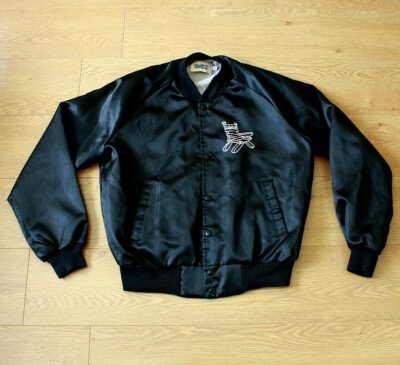 Walt Disney Bomberjacke Hollywood Mickey Mouse Vintage 1989 Größe L Brustumfang 46 Zoll
