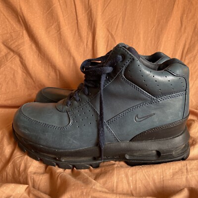 NIKE ACG BLUE LEATHER BOOTS MENS SIZE 8 | eBay display picture 3
