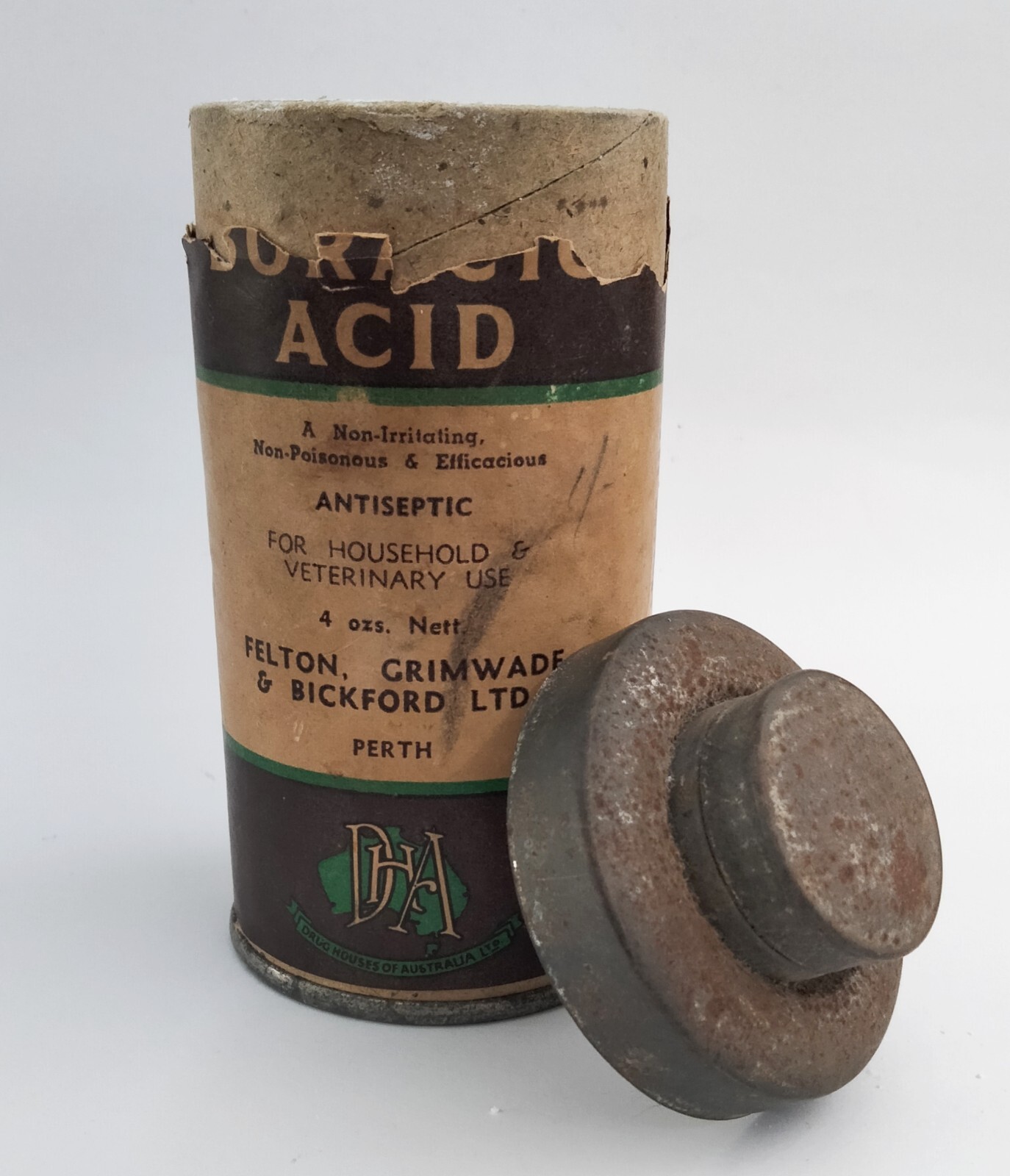 Rare Antique Australian Tins Perth WA Melbourne DHA 9.99! NO RESERVE