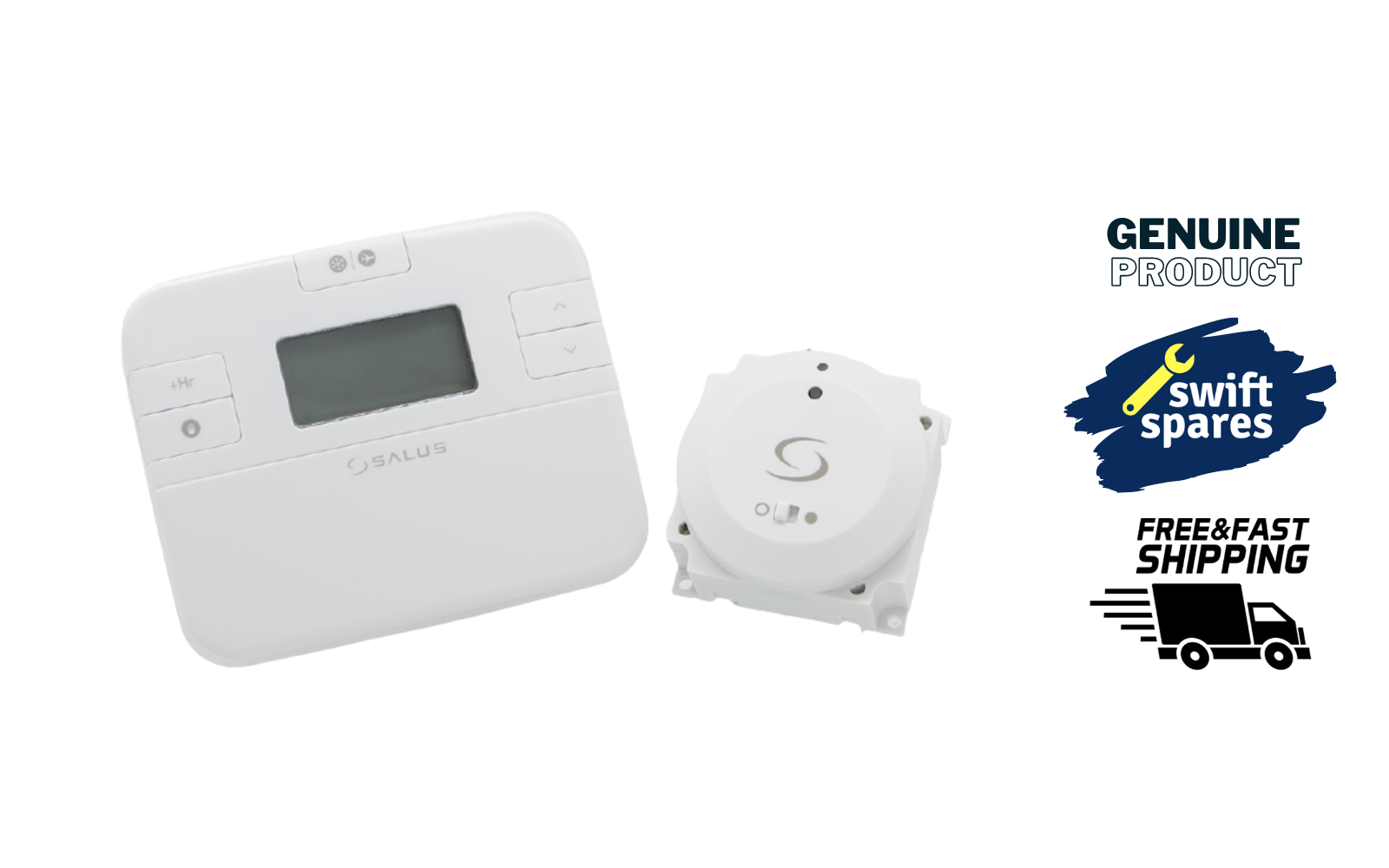Salus RT510BC Wireless Programmable Room Thermostat and Boiler Controller -  White for sale online | eBay