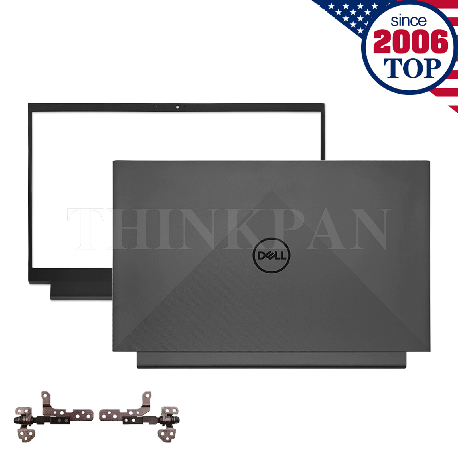 New LCD Back Cover Bezel Hinges For Dell G15 5510 5511 5515 08MNTR Black USA eBay