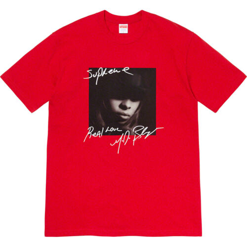 supreme 19fw mary j blige tee 赤 S-eastgate.mk