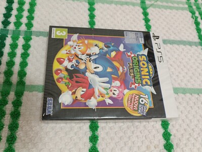 SONIC ORIGINS PLUS - SONY PS5 - NEW SEALED PAL Day One Edition 