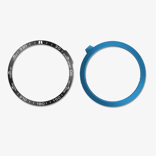 Inserto lunetta in metallo per smartwatch Garmin Fenix 7 7X copertura anello di protezione - Foto 2 di 15