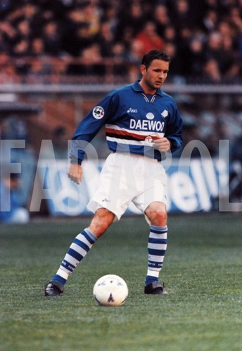 PHOTO DE PRESSE vintage Football Serie A 1997-98 Milan Dejan