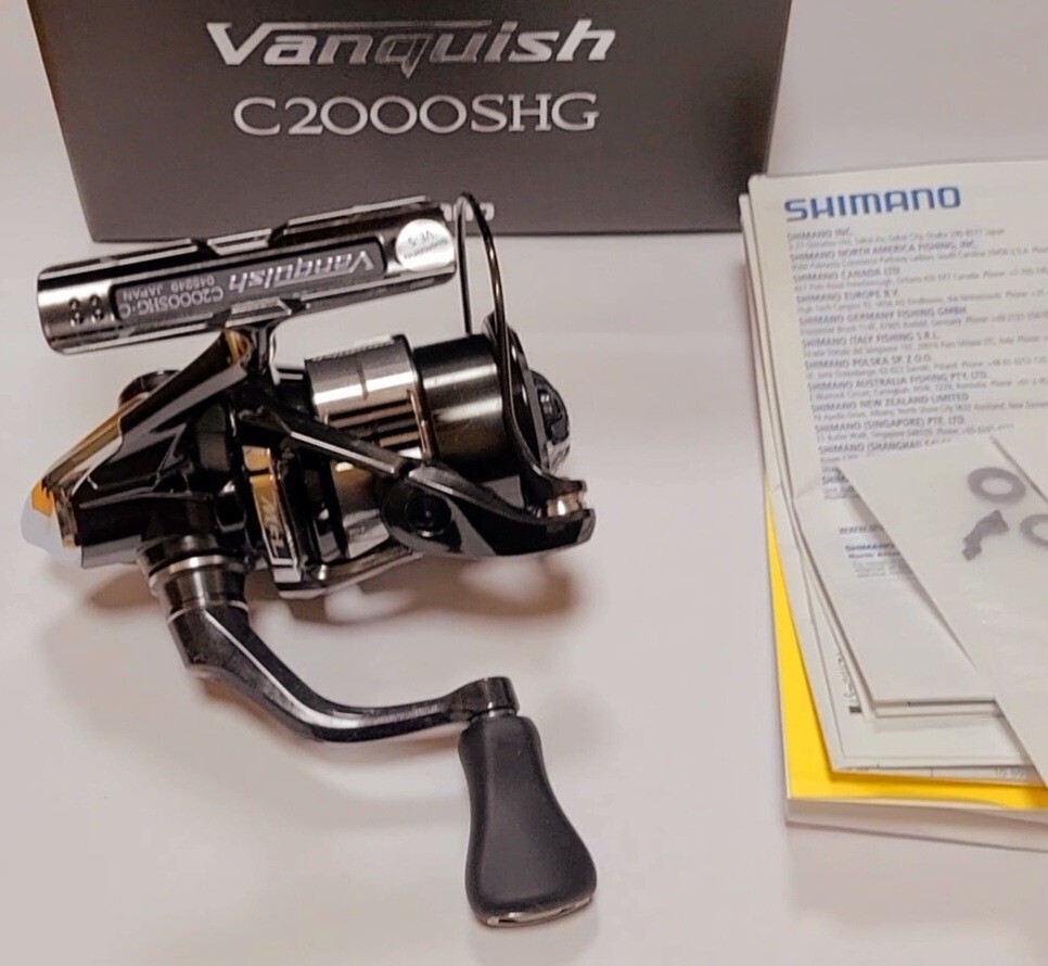 Shimano 23 Vanquish C2000SHG Spinning Reel Fishing | eBay Shimano 23 Vanquish C2000SHG Spinning Reel Fishing | eBay
