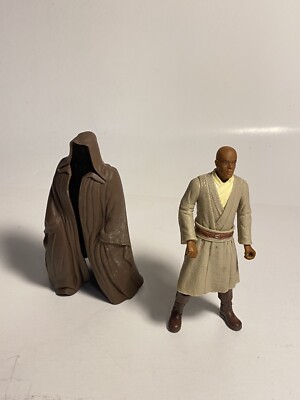 1998 original Star Wars Episode 1 TPM Mace Windu with Jedi Cloak  rare