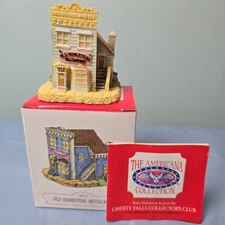 Village Americana #AH44 Liberty Falls Old Homestead Restaurant  1993 Holiday
