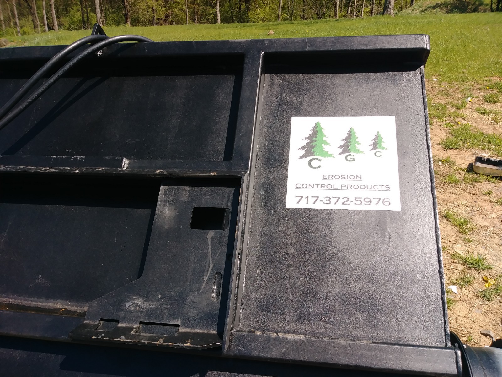 Silt sock auger bucket, skid steer, bark blower, mulch, big money maker