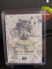 2018 Panini Luminance Rookie Ink /249 Justin Jackson #RI-JUJ Rookie Auto RC