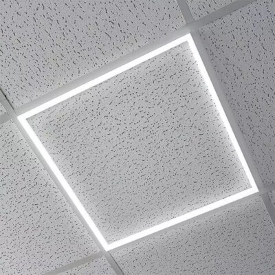 20 X HELLE 42W LED PANEL RAHMEN UMRANDUNG KANTE LICHT KALTWEISS 600 X 600 DECKE