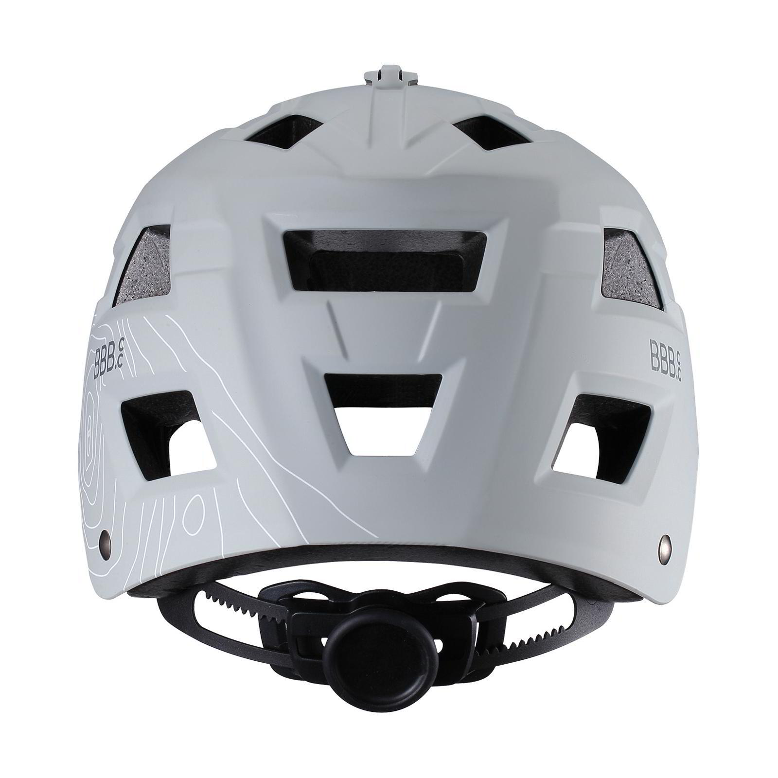 Casco da mountain bike BBB Nanga BHE-54 bianco sporco foto 3