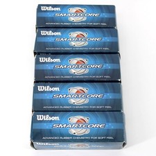 Lot of 15 Wilson SmartCore Advanced Soft Feel Golf Balls, White - NEW