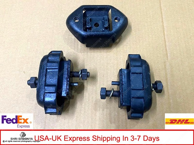 MOTOR MOUNTS & TRANSMISSION MOUNT SET - Fit For SUZUKI SAMURAI 85