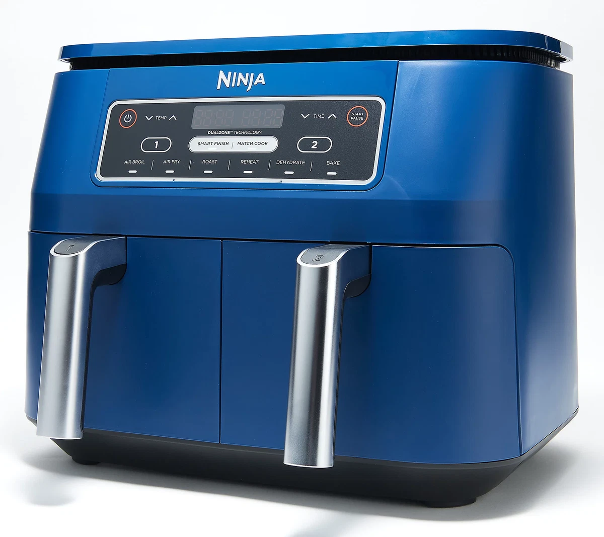 Ninja DZ250QBL Foodi 6-in-1, 8-qt. 2-Basket Air Fryer DualZone Technology -  Blue (Retail Price is $192)