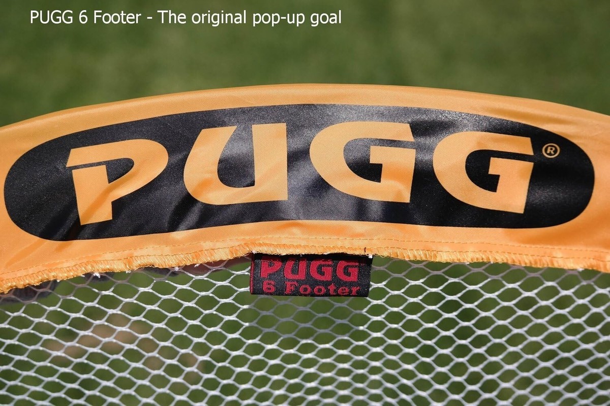 PUGG 6 Foot Portable Soccer & Football Goal Boxed Set | eBay