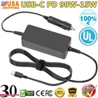 USB-C CAR Charger for Dell Latitude 3320 3400 3510 5510 7200 7520 9520 9330