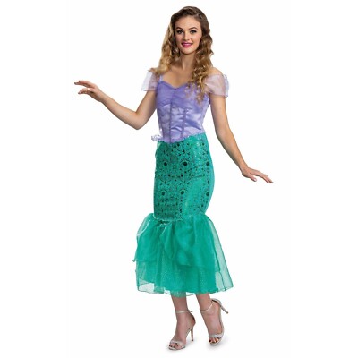 Disney Offizielles Arielle Meerjungfrau Kostüm für Damen Prinzessin Karneval M