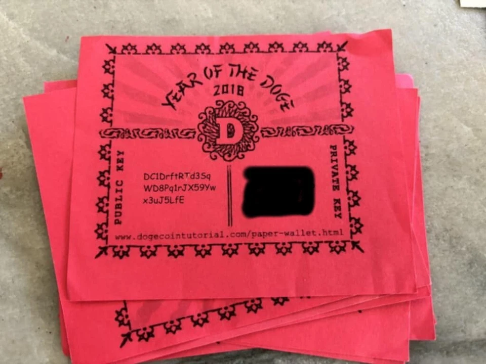 2018 Shibe Mint "Year of the Doge" COA CERTIFICATE ONLY - No Copper Coin/Round - Image 3 of 3