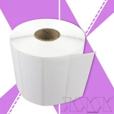 30 rolls 3x1 Direct Thermal Labels Rollo Compatible, Perf, 1375/RL