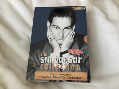 The Sid Caesar Collection Box Set DVD 2000 (3-Disc) Classic Comedy Show Of Shows