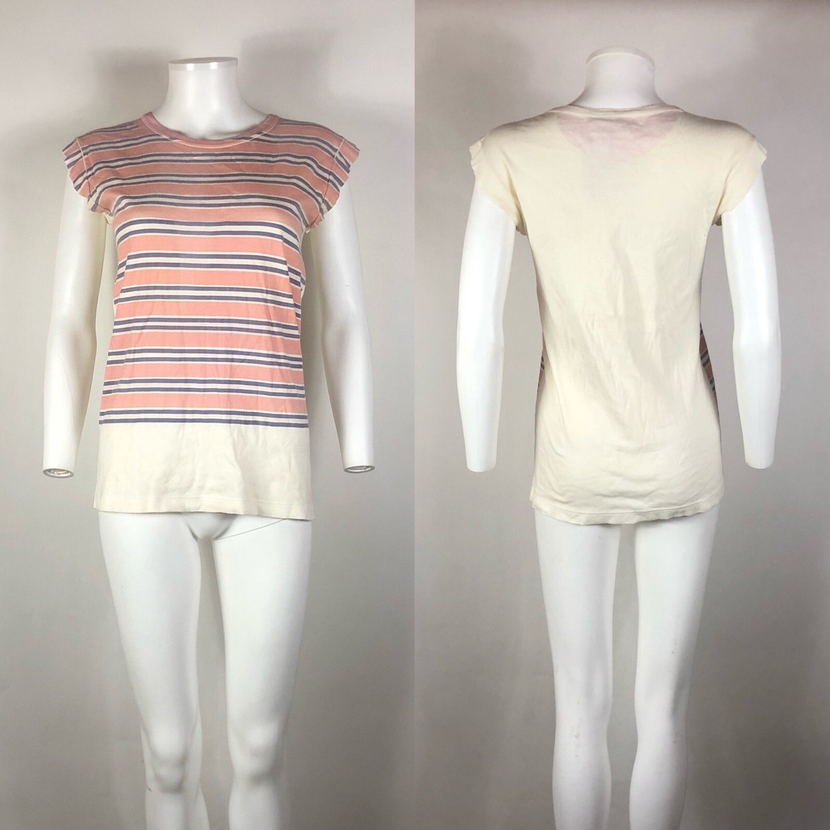 Vtg Maison Martin Margiela Striped Artisanal Line 0 Top S | eBay