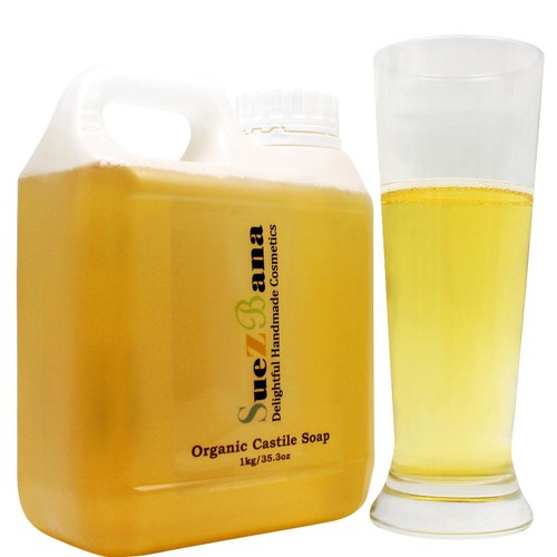 Pure Natural Liquid Castile Soap Organic 1Kg - Picture 3 of 3