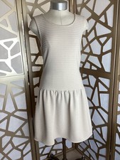 FOREVER  21 sz M dress knee Length Beige Women