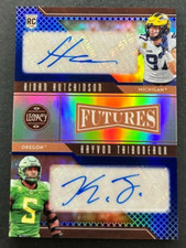 2022 Panini Legacy Aidan Hutchinson & Kayvon Thibodeaux #FIC-DE RC Dual AUTO /15