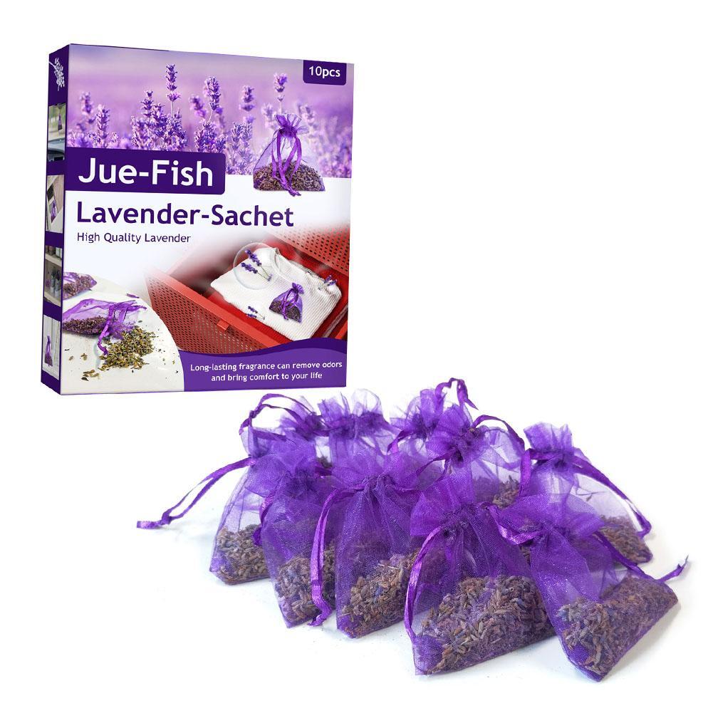 10 Pack Lavender Sachets Bag Dried Flower Sachet For Home Fragrance Purple R2P3